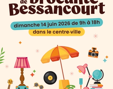 Affiche brocante