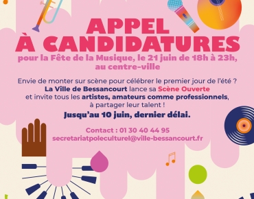Appel a candidatures