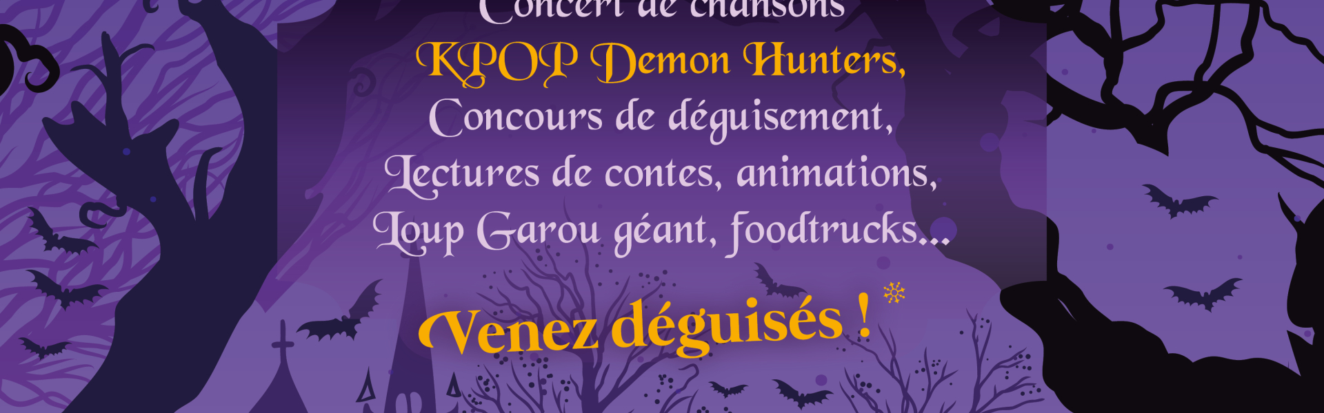 affiche halloween