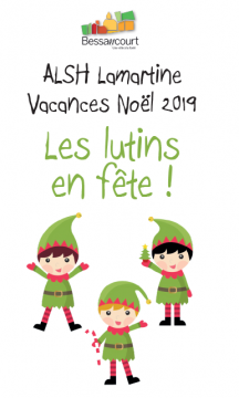 lutin planning alsh vacances noel 