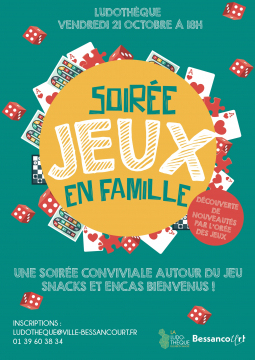 Soirée jeux en famille