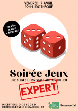 Soirée jeux expert