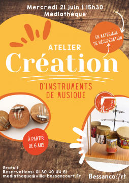 creation d'instruments de musique