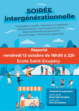 Soirée de fête intergénérationnelle