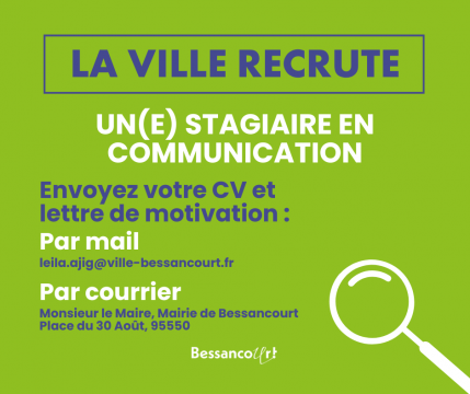 La ville recrute