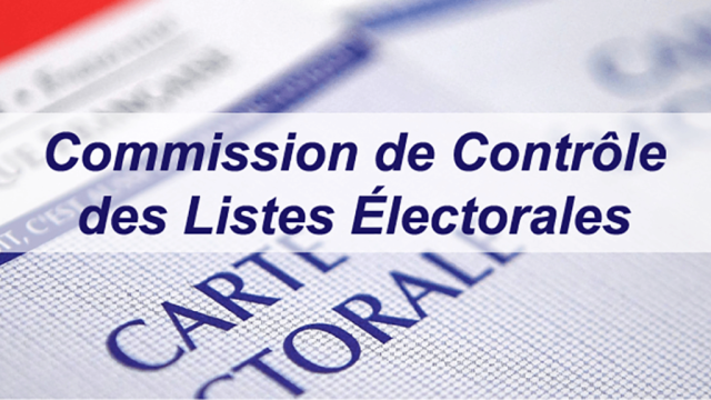 Commission de contrôle listes électorales