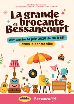 Affiche brocante