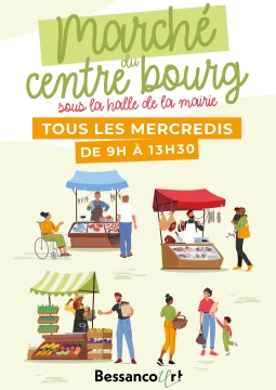 affiche marché