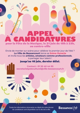 Appel a candidatures