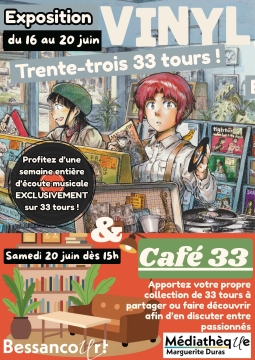 Exposition « Trente-trois 33 tours » 