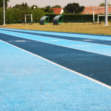 Piste d'athlétisme du complexe sportif Maubuisson