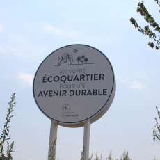 Ici, votre écoquartier pour un avenir durable 