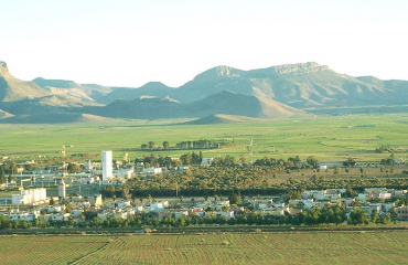 Ville d'Ahfir au Maroc