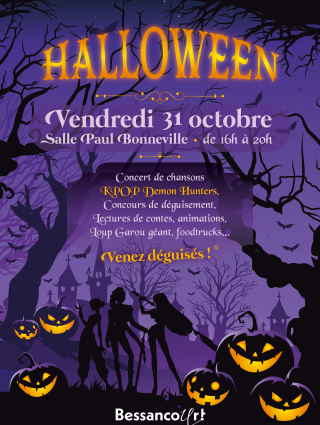 affiche halloween