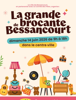 Affiche brocante